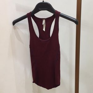 Free People Burgundy tank